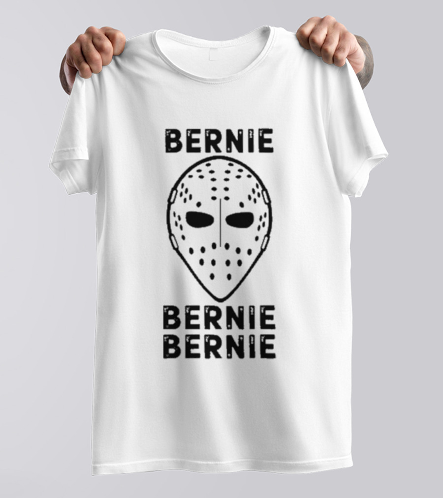 BERNIE BERNIE BERNIE Hockey Mask T-Shirt