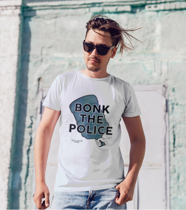 Bonk The Police Water Jug T-Shirt