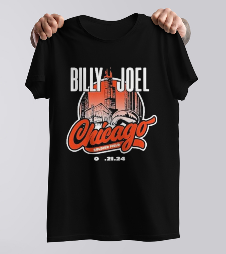 Billy Joel Soldier Field Chicago June 21 T-Shirt