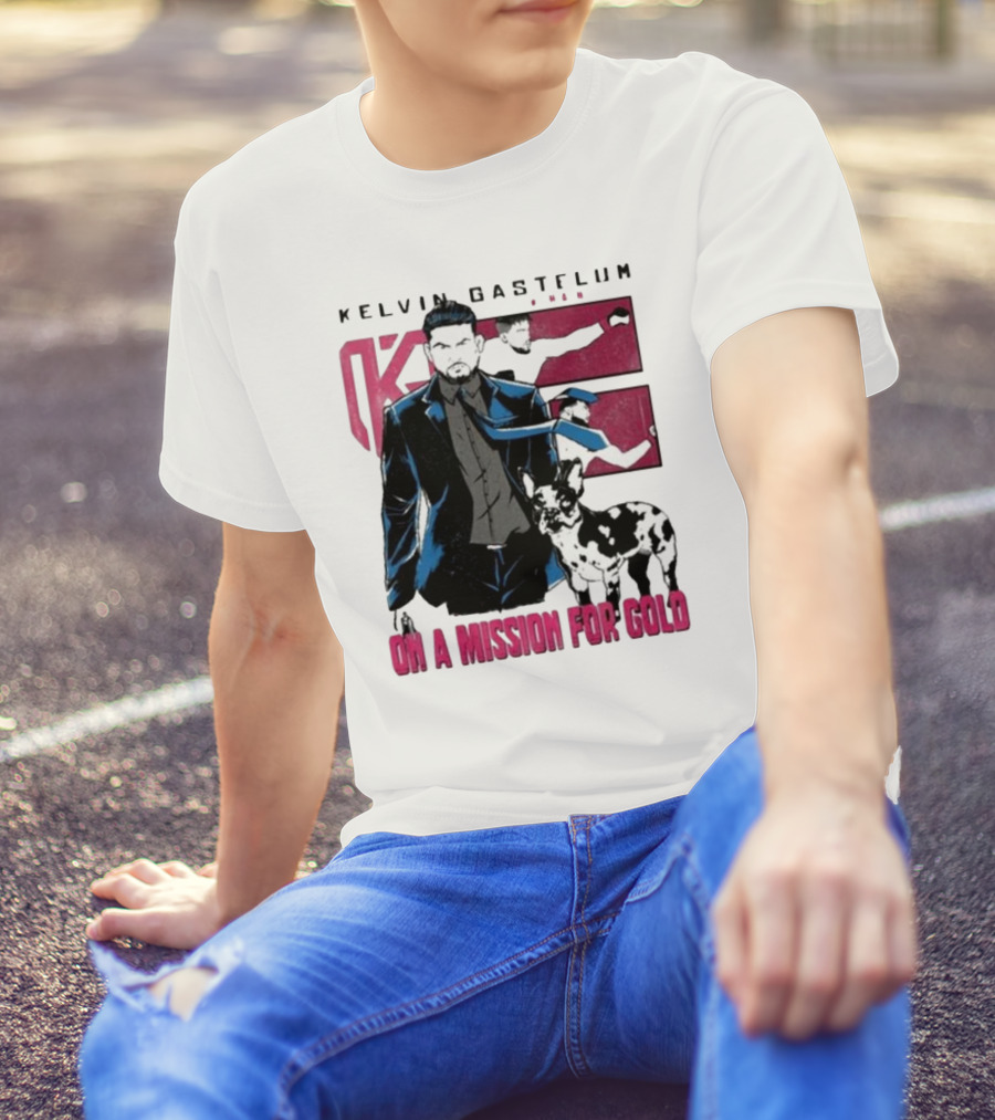 Kelvin Gastelum Wick On A Mission For Gold T-Shirt