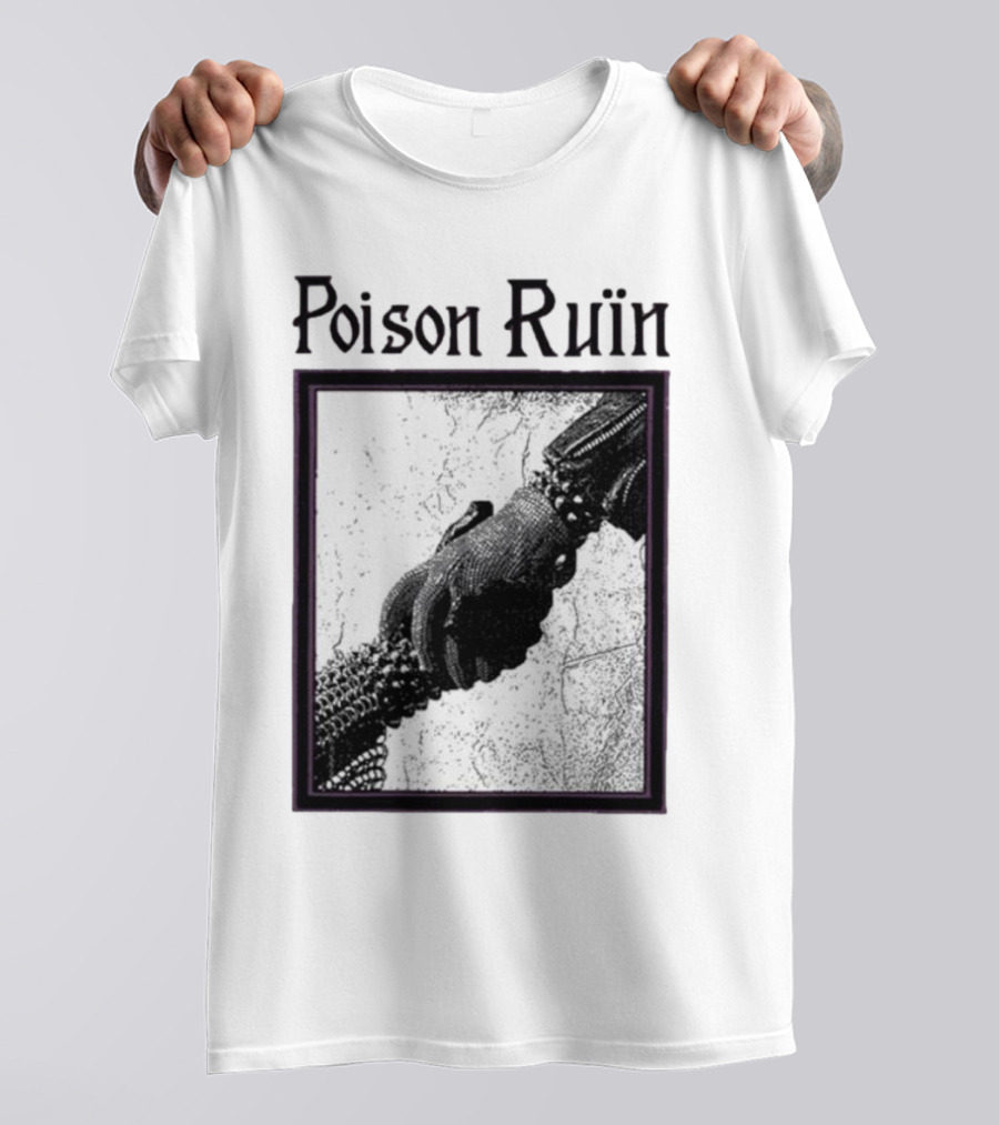 Poison Ruïn Medieval Chainmail Handshake Confrere T-Shirt