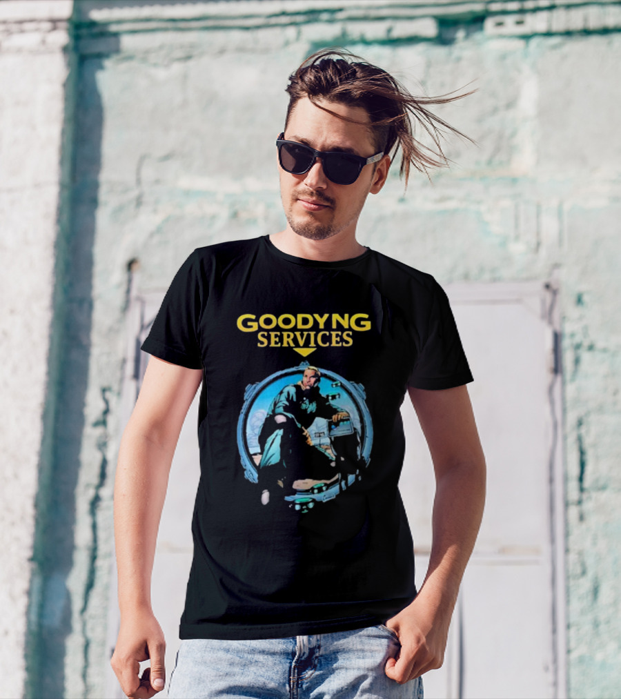 Goodyng Services Rippaverse Comics Character Scene T-Shirt