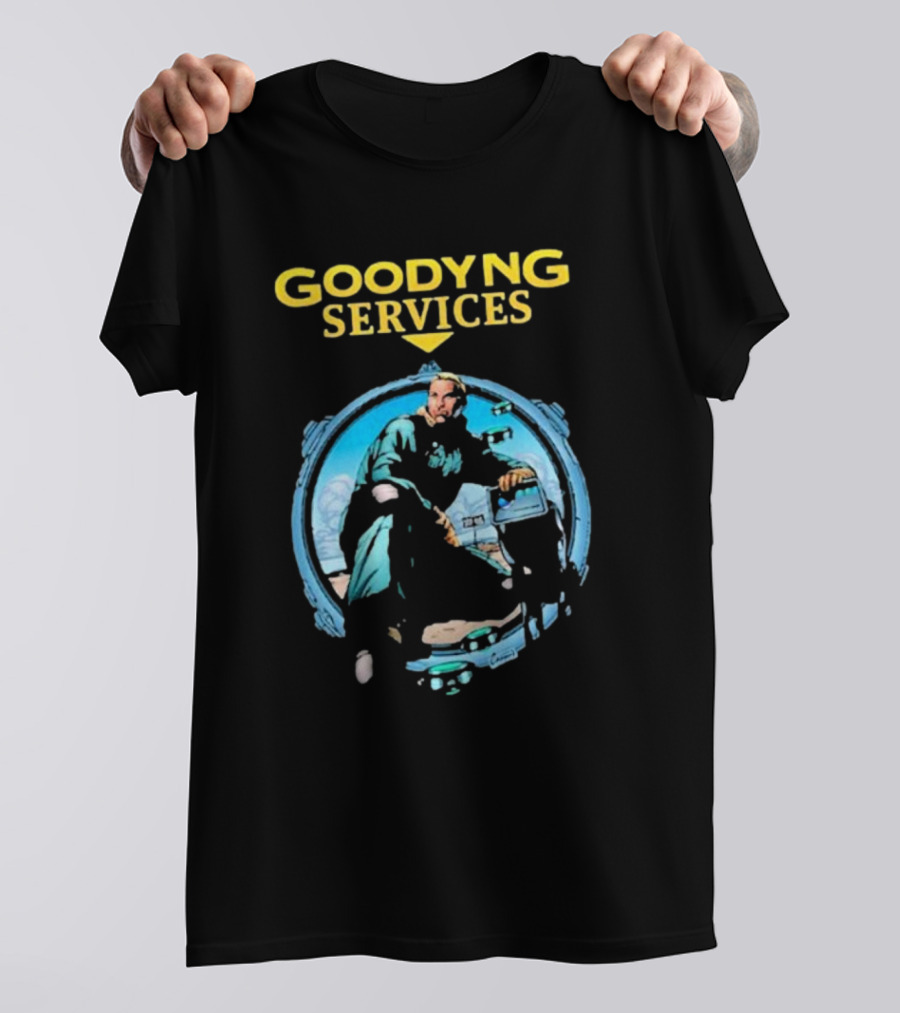 Goodyng Services Rippaverse Comics Character Scene T-Shirt