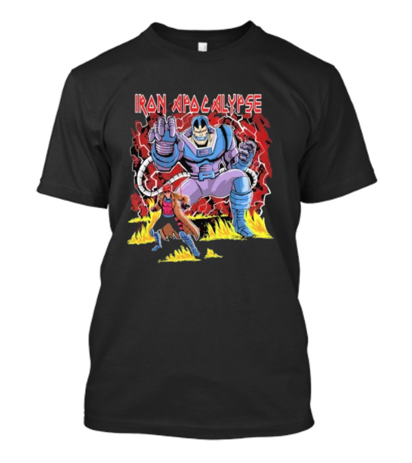 Iron Apocalypse Puppet Control Apocalypse With Character In Red Cloak T-Shirt