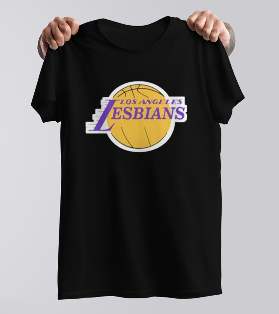 Lakeyia Brown Los Angeles Lesbians Basketball Logo Lakers T-Shirt