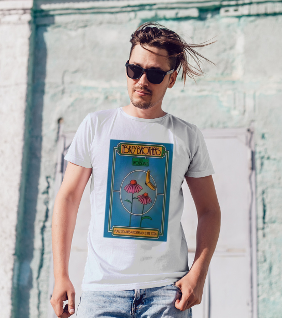 Teskey Brothers With Iron And Wine Place Des Arts Montreal June 21 T-Shirt