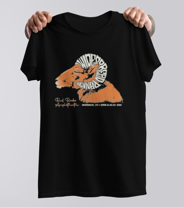 Widespread Panic Red Rocks Amphitheatre Morrison CO June 21-23 T-Shirt