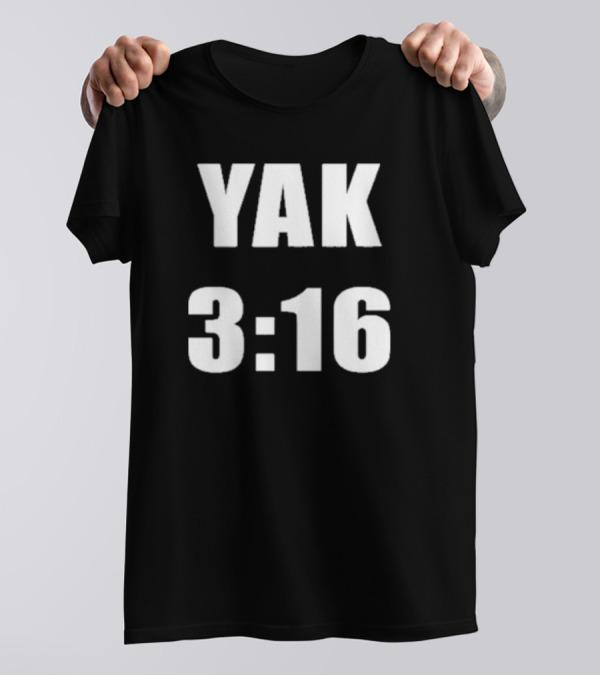 Yak 3:16 Wrestling T-Shirt