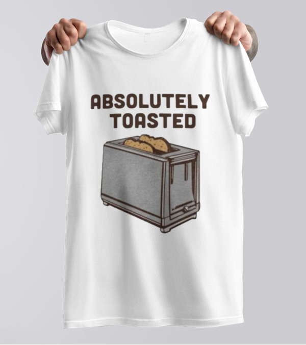 Absolutely Toasted Retro Toaster T-Shirt