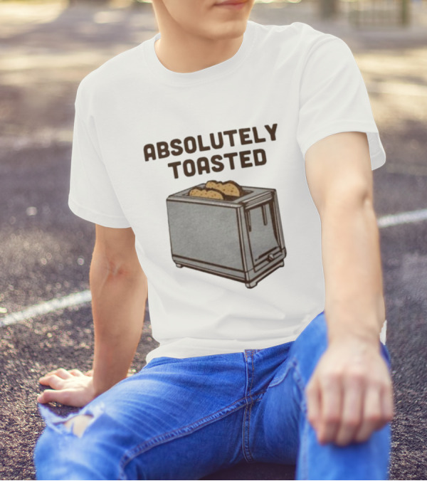 Absolutely Toasted Retro Toaster T-Shirt