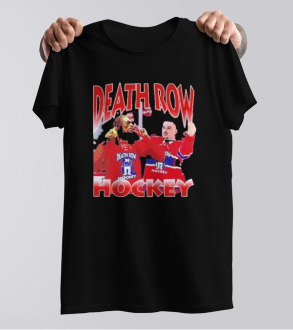 Arber Xhekaj Snoop Dogg Death Row Hockey Collaboration T-Shirt