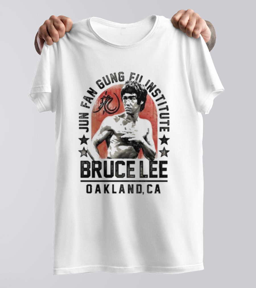 Bruce Lee Jun Fan Gung Fu Institute Oakland CA Martial Arts Legacy T-Shirt