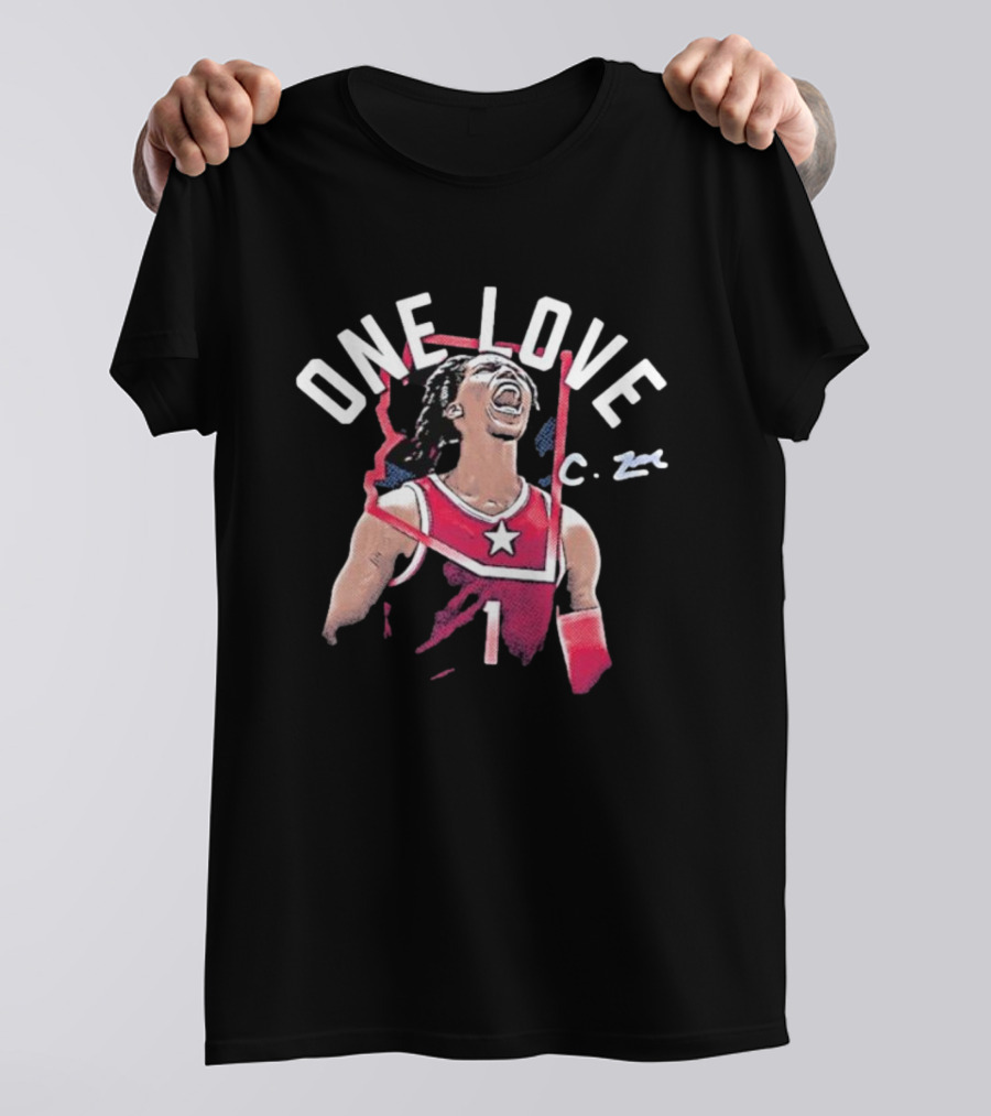 Caleb Love One Love Basketball T-Shirt