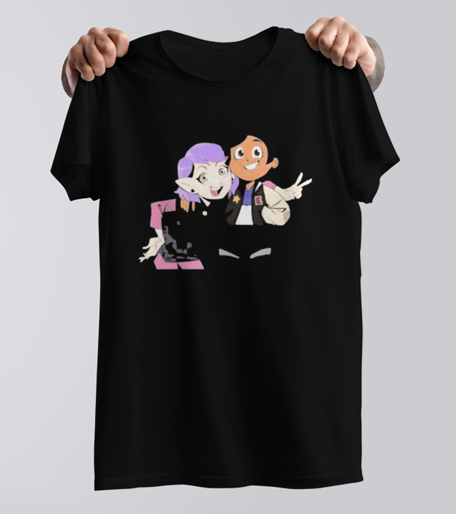 Dana Terrace Lumity The Owl House Luz And Amity Fan T-Shirt