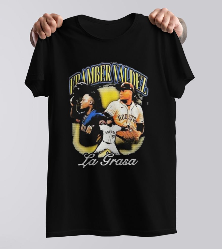 Framber Valdez Houston Astros La Grasa T-Shirt