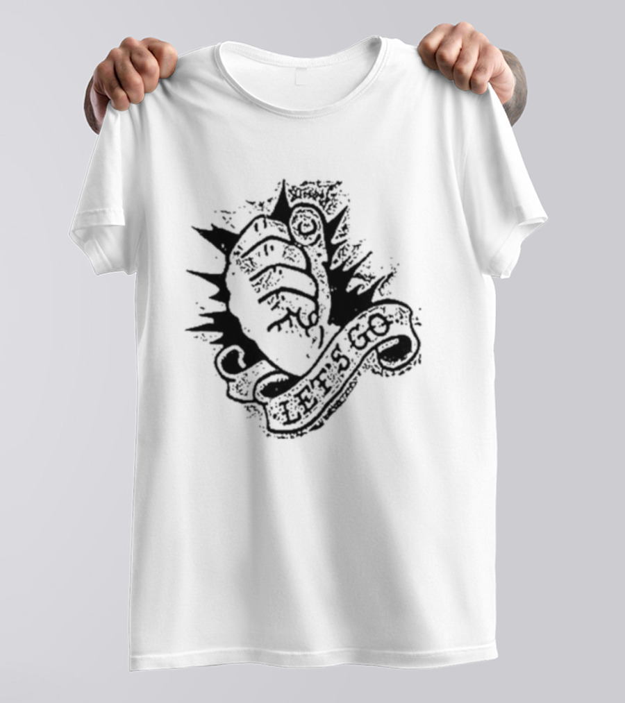 Rancid Let's Go Fist Punk Rock Tattoo T-Shirt