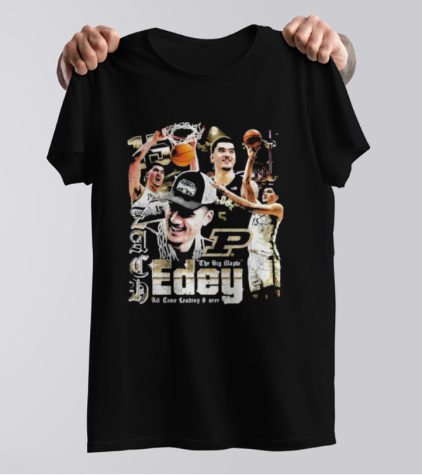 Zach Edey The Big Maple Purdue All Time Leading Scorer T-Shirt
