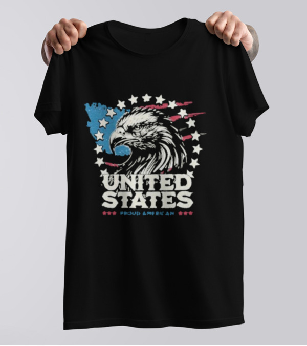 United States Proud American Eagle T-Shirt