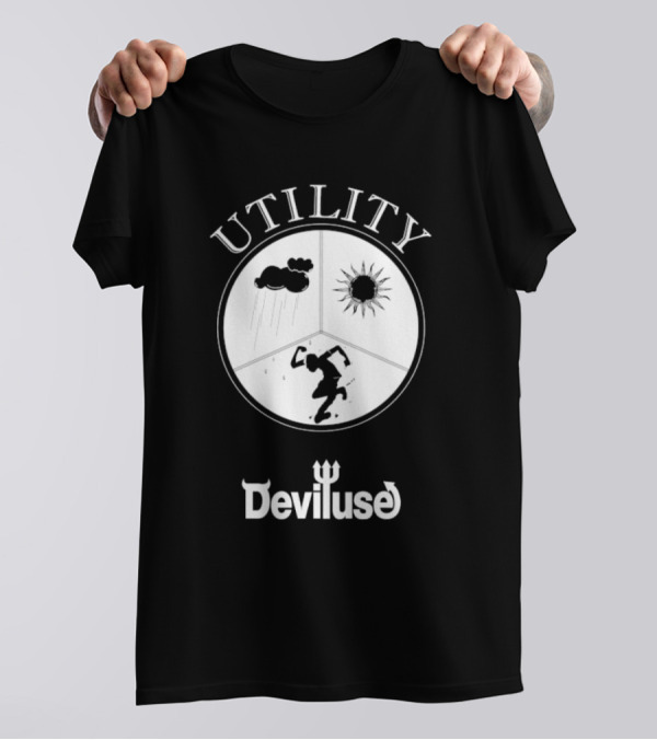 Utility Deciluse Rain Sun And Run Deviluse T-Shirt