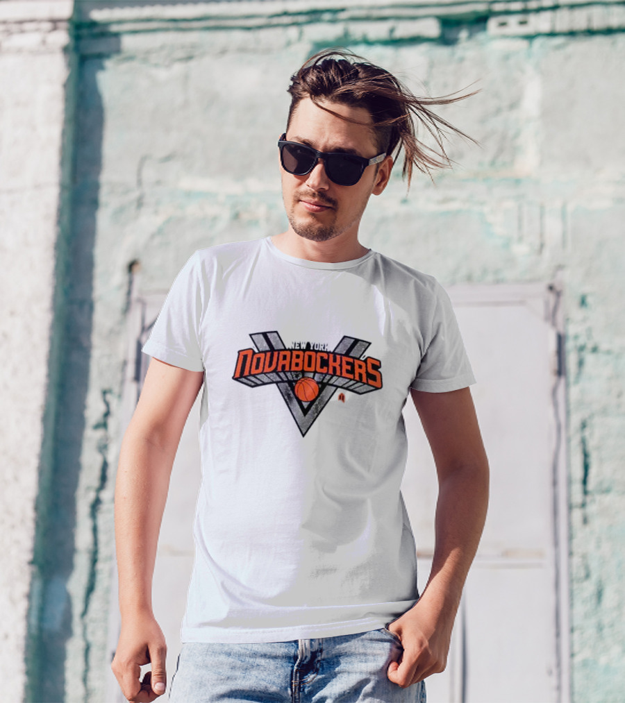 New York Novabockers Basketball V T-Shirt