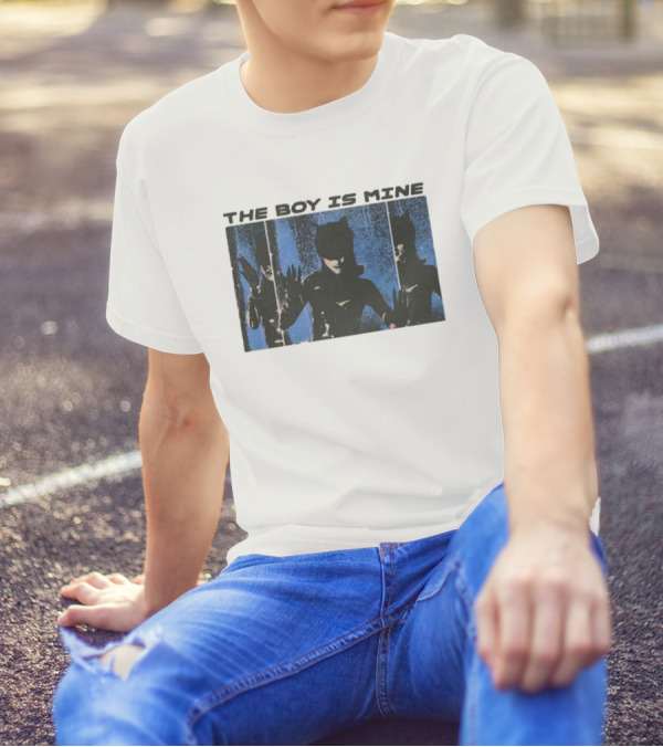 The Boy Is Mine Catwoman Reflection Trio T-Shirt