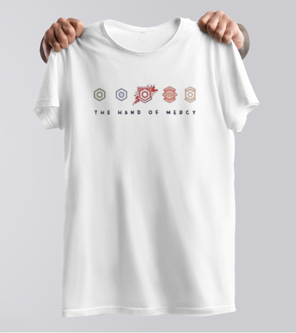 The Hand Of Mercy Five Symbol Series T-Shirt