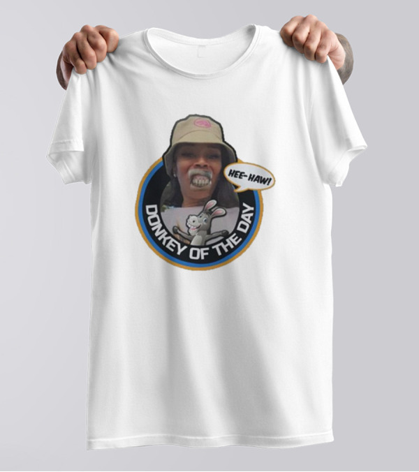 Hee-Haw Donkey Of The Day Yuntie’s Mouth Gear T-Shirt
