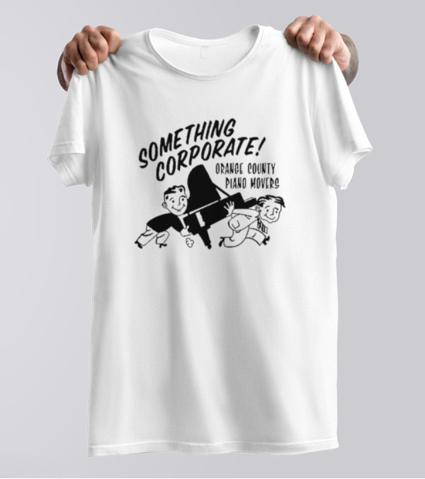 Something Corporate Orange County Piano Movers Andrew McMahon T-Shirt