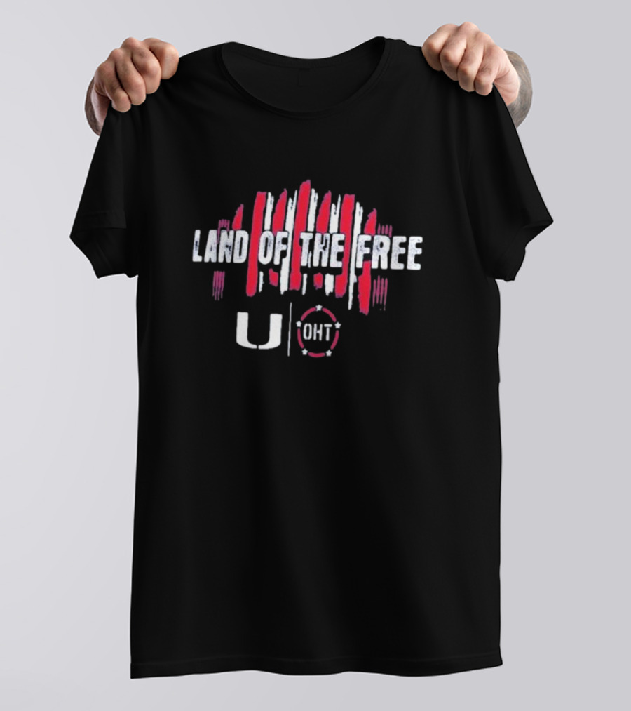 Land Of The Free Miami Hurricanes U OHT T-Shirt