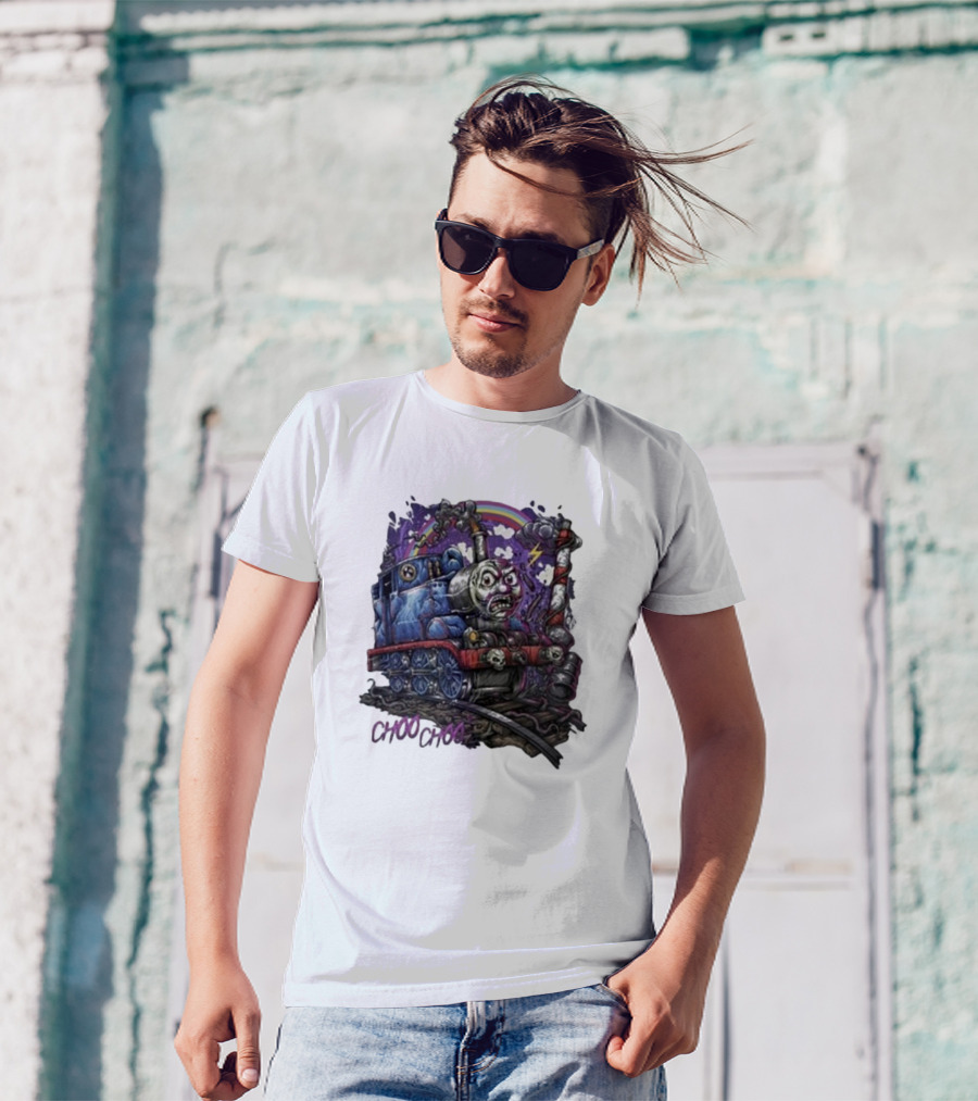 Damaged Society Choo Choo Train Madness T-Shirt