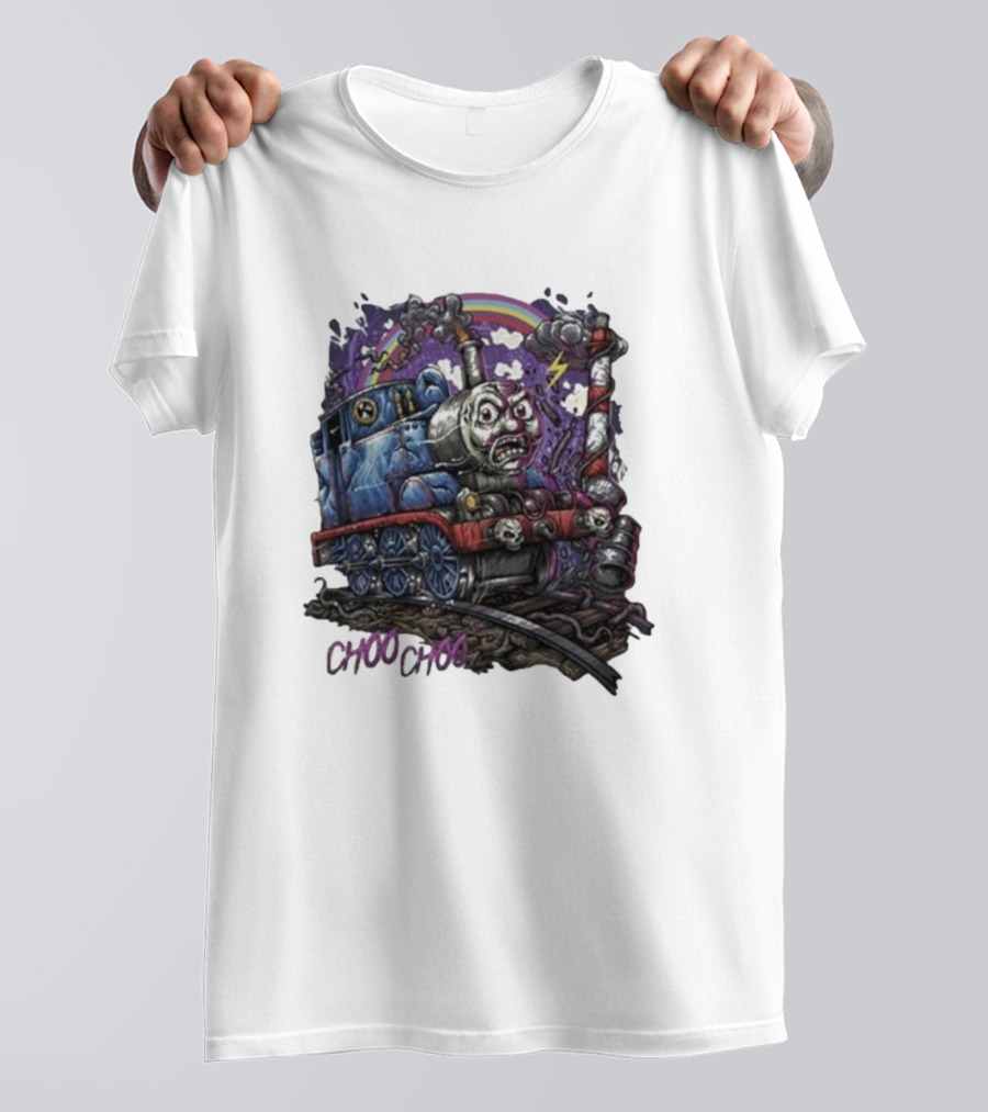 Damaged Society Choo Choo Train Madness T-Shirt