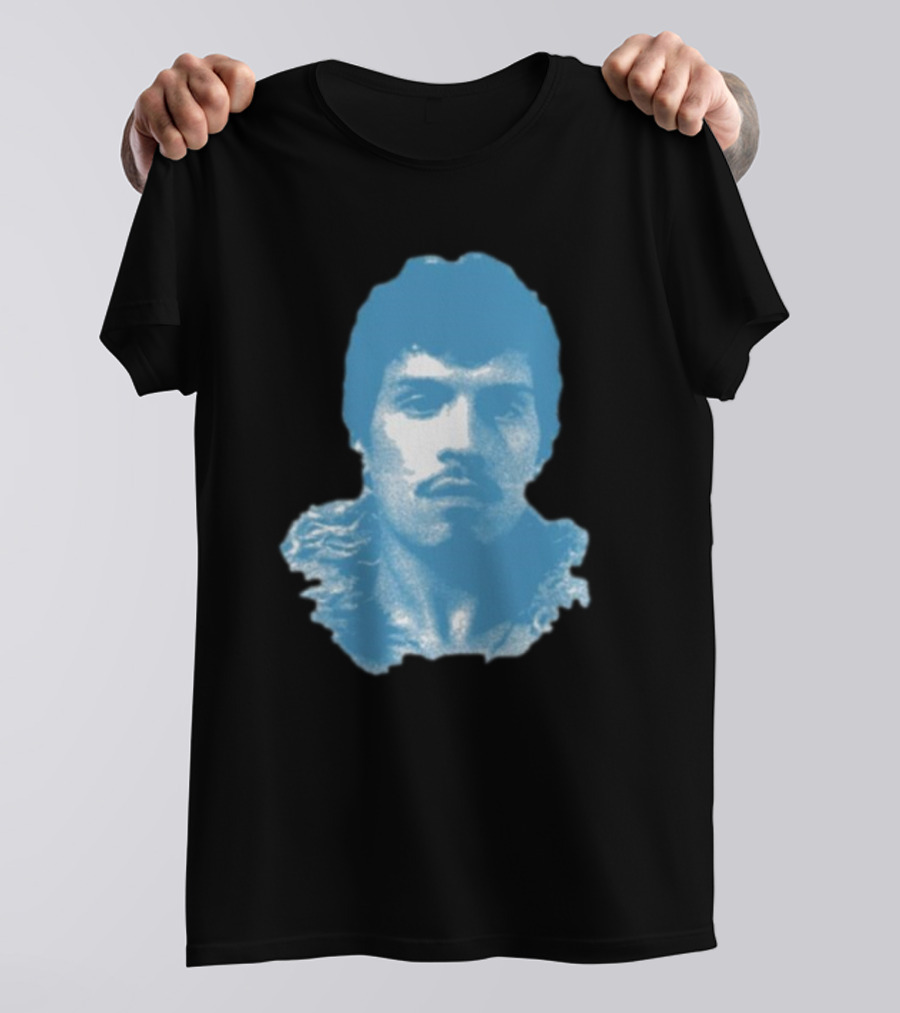 Omar Apollo God Said No Jumbo Blue T-Shirt