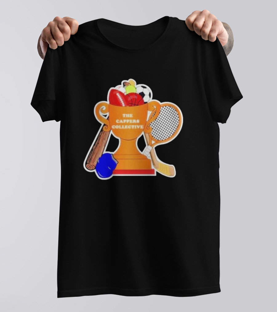 The Cappers Collective Trophy Sport Baseball Boxing Soccer Tennis Hockey Basketball T-Shirt