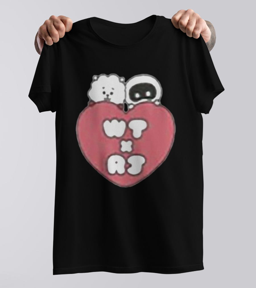 Wootteo X RJ Heart Collaboration T-Shirt