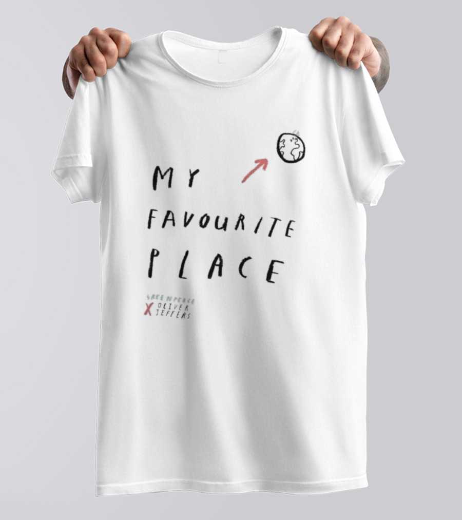 Yasmin Finney Greenpeace X Oliver Jeffers My Favourite Place Festival T-Shirt