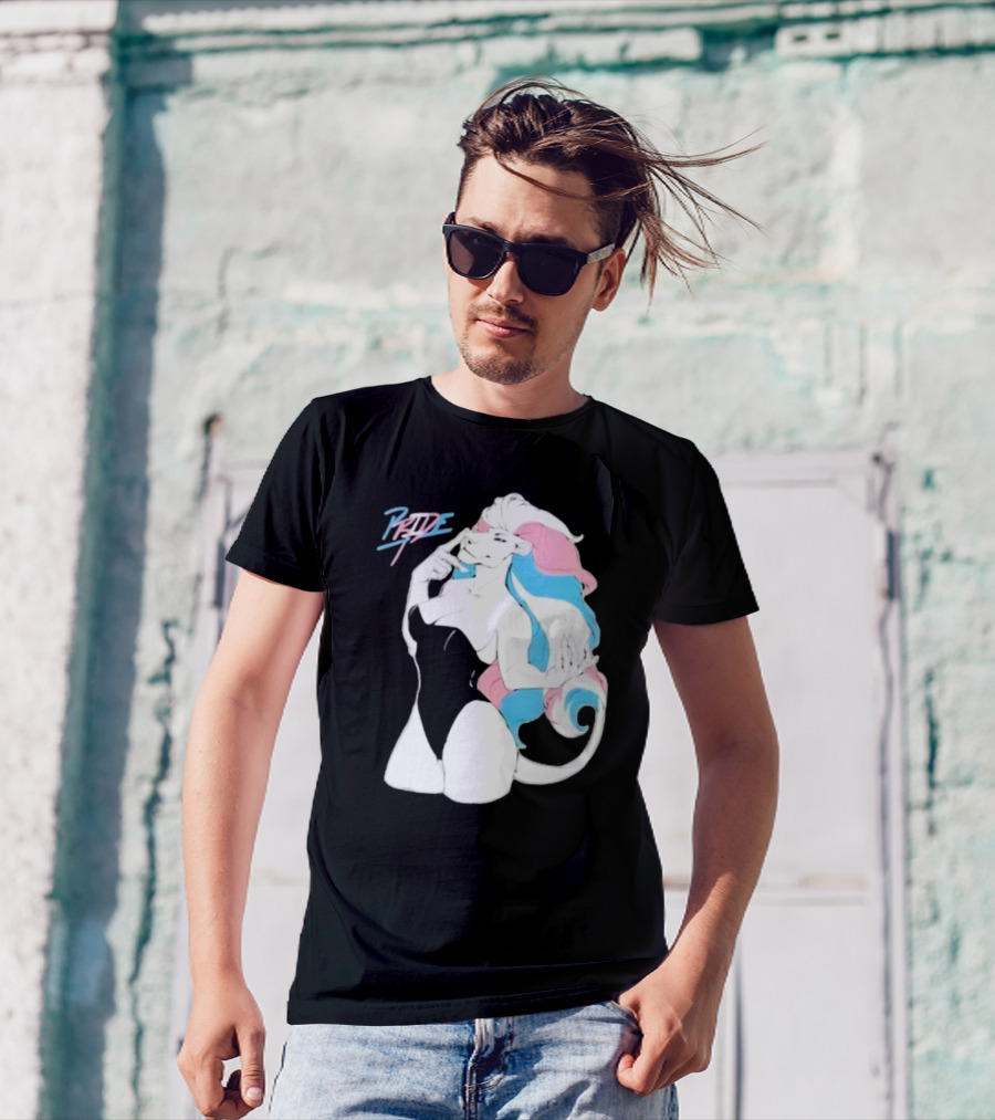 Pride Lioness Trans Flag Colors T-Shirt