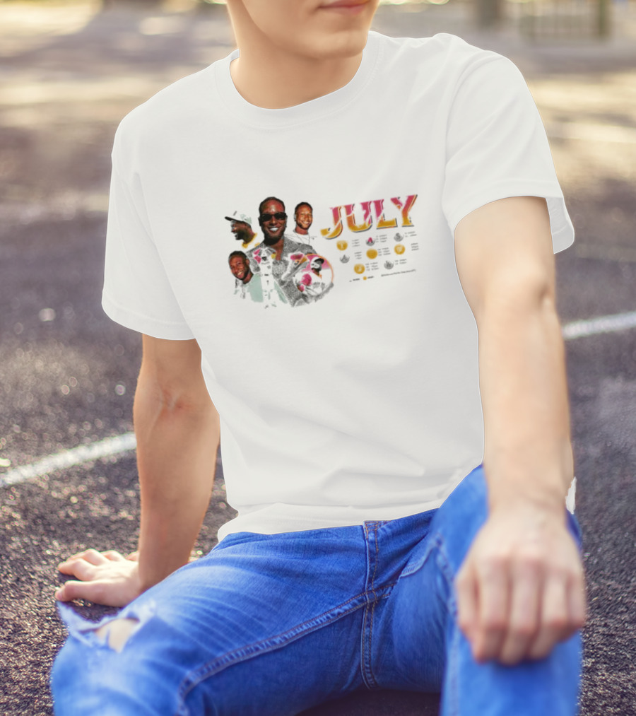 Jurickson Profar July Retro Vibe Baseball Personality T-Shirt