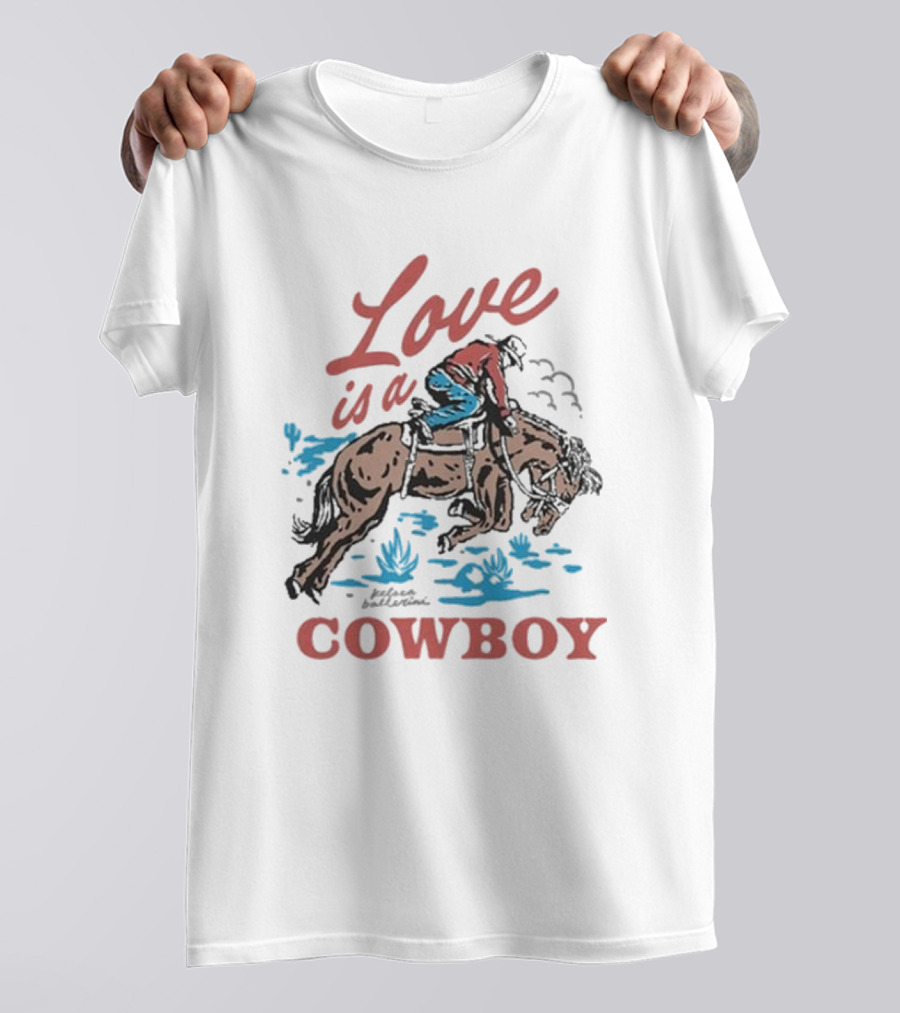 Kelsea Ballerini Love Is A Cowboy Vintage Rodeo T-Shirt