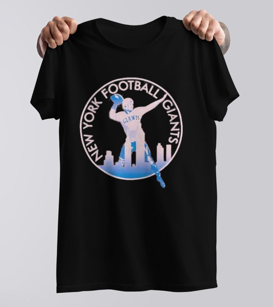 New York Football Giants Skyline Quarterback T-Shirt