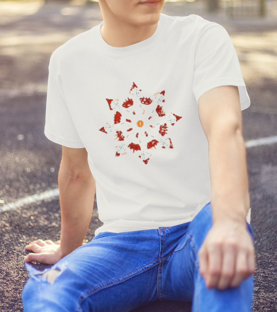 Marauda Eye Of Torment Fiery Mandala T-Shirt