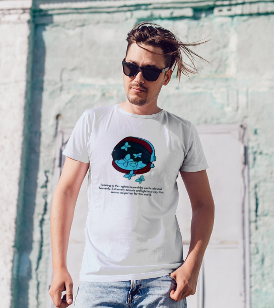 Relating To The Regions Beyond The Earth Celestial Heavenly Perfect Light T-Shirt