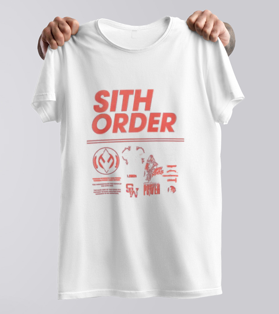 Sith Order Join The Dark Side Lords Galaxy Force 1977 Sports Club T-Shirt