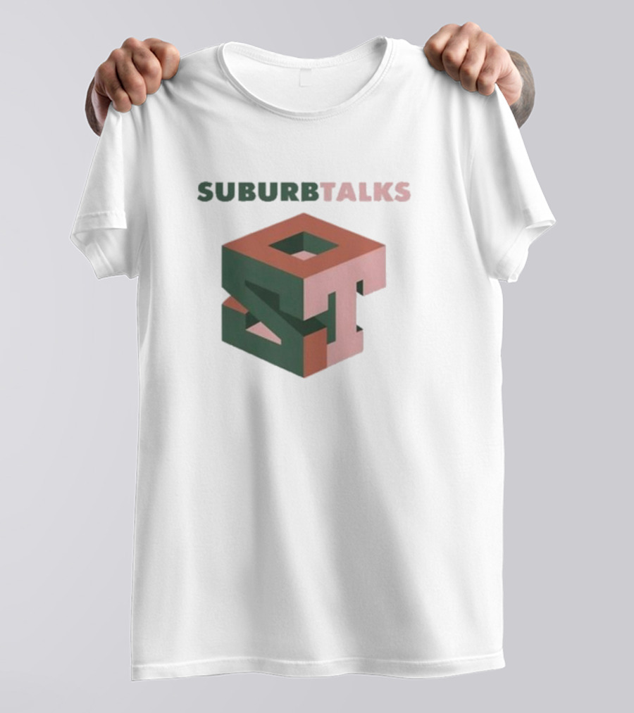 SUBURBTALKS Geometric Logo N64 T-Shirt
