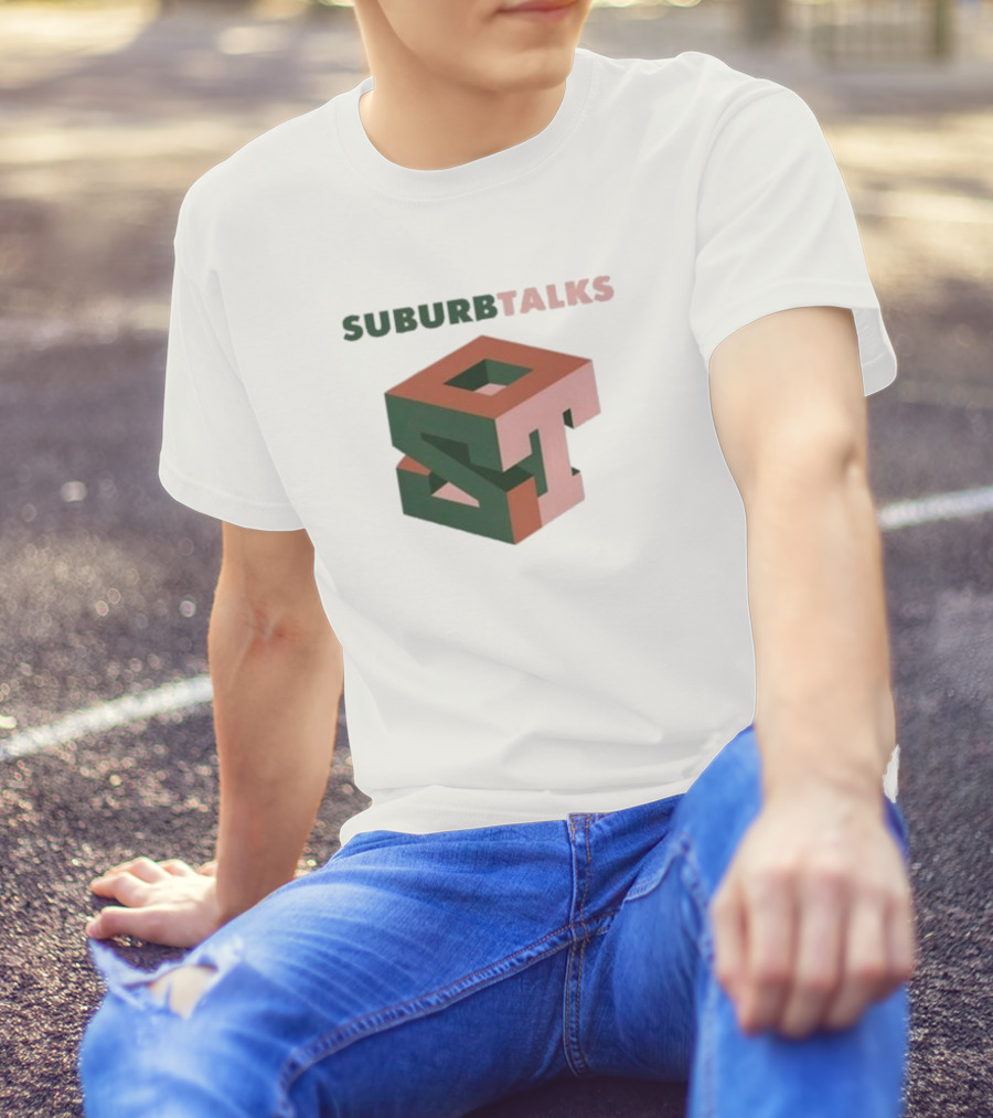SUBURBTALKS Geometric Logo N64 T-Shirt