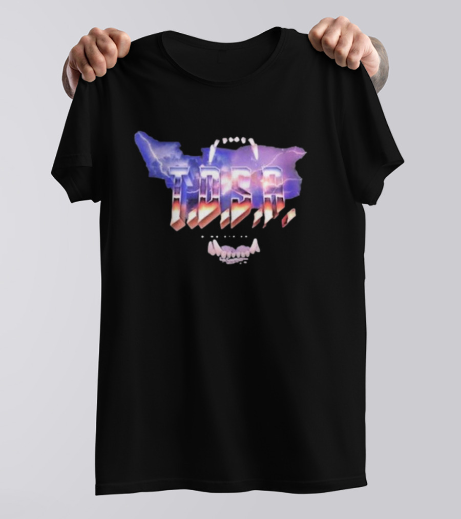 T.D.S.R. The Dawg Strikes Again Ruin Your Day Lightning Teeth T-Shirt