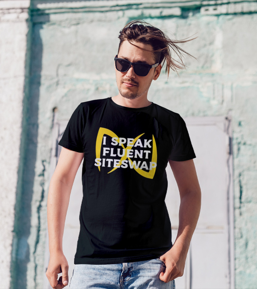 I Speak Fluent Siteswap Diabolo Juggling Pattern Enthusiast T-Shirt