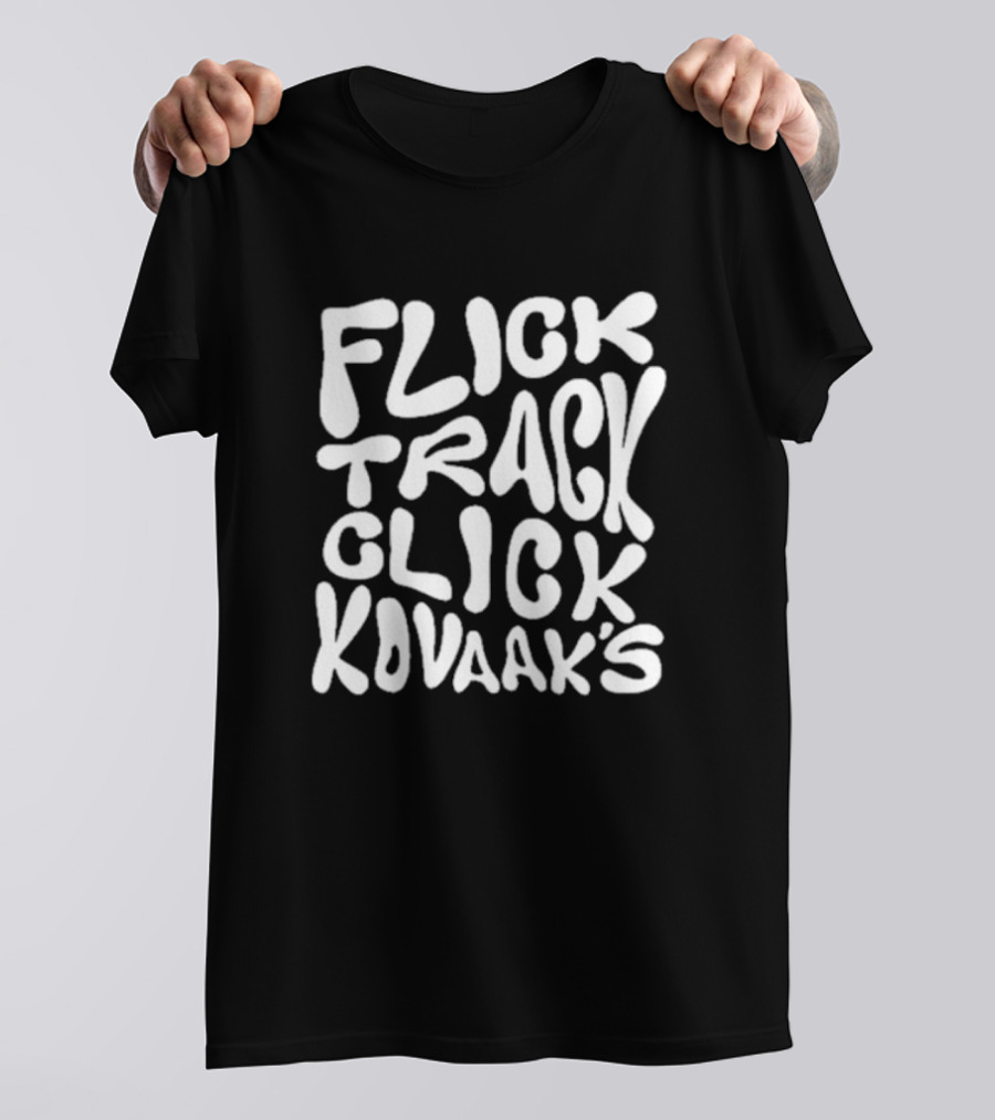 Kovaak’s Flick Track Click Kovaak’s Gaming Performance Enhancement T-Shirt