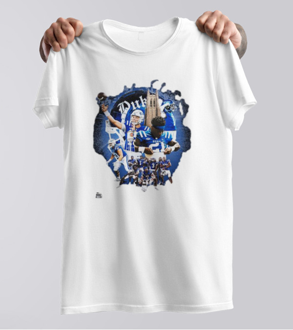 Duke Football Team Celebration Images Tower T-Shirt