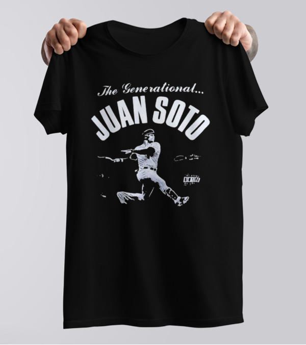 The Generational Juan Soto Baseball Swing T-Shirt