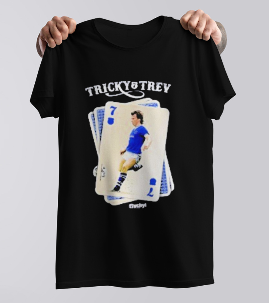 Tricky Trev Playing Card The Nil Satis Factory Keep Your Cards Close To Your Chest T-Shirt